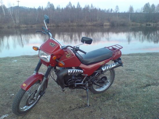 Мотоцикл ЗиД 200 Курьер